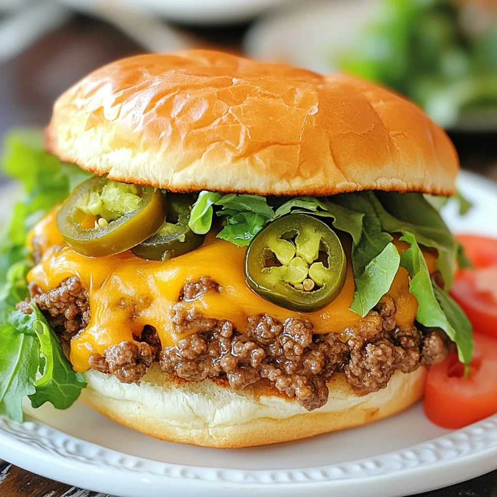Cheesy Ground Beef Melt Quick and Flavorful Recipe