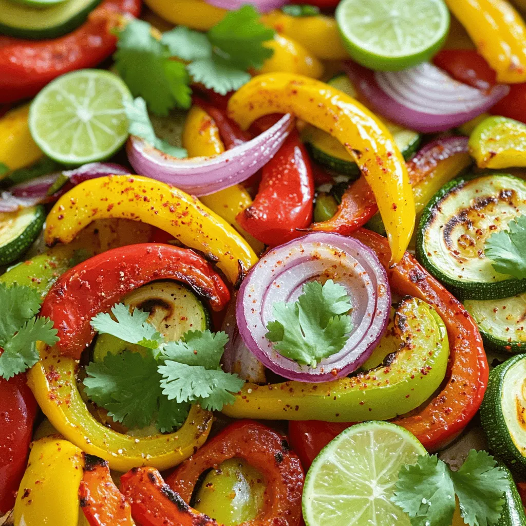 Sheet Pan Fajita Veggies Flavorful and Easy Dinner