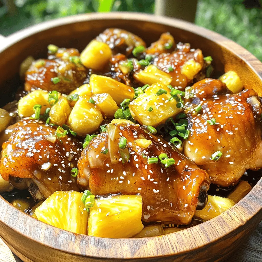 Pineapple Teriyaki Chicken Flavorful and Easy Recipe