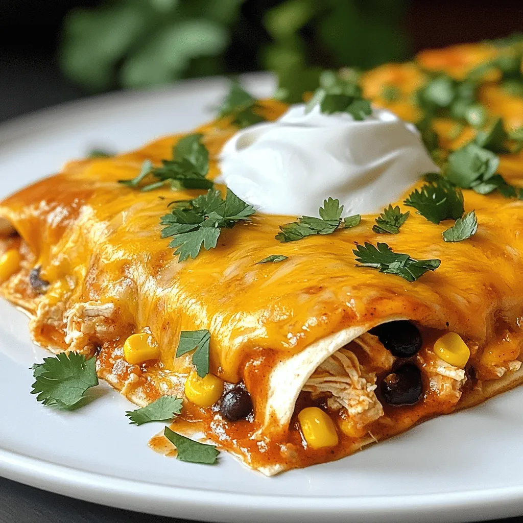 Easy Chicken Enchilada Bake Flavorful and Simple Meal