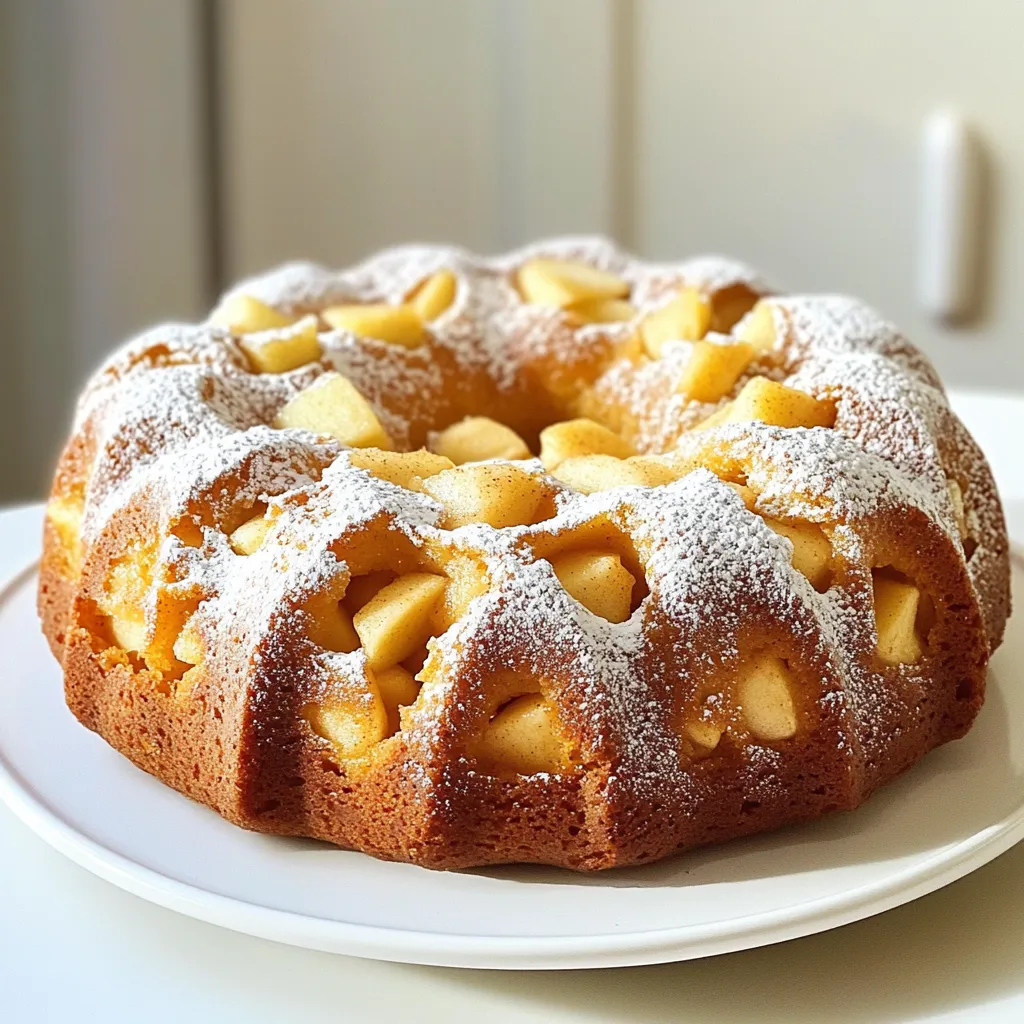 Apple Cider Donut Bundt Cake Simple and Delicious Treat