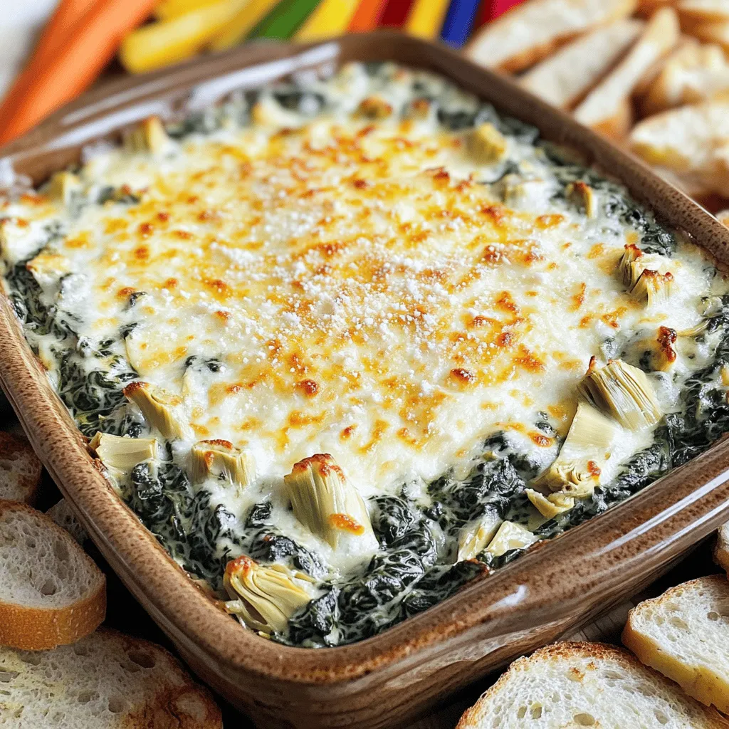 Spinach Artichoke Dip Flavorful and Easy Recipe