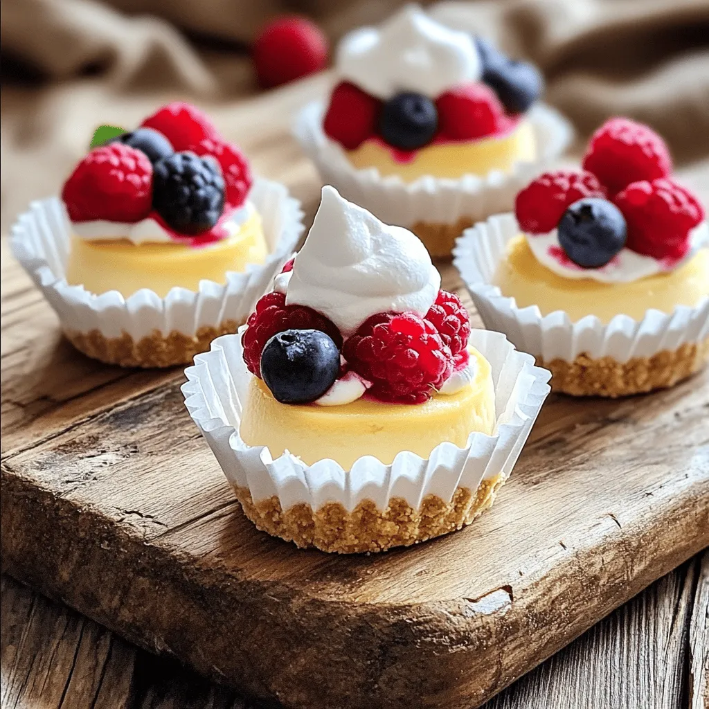 Mini Cheesecake Bites Delightful and Easy Recipe
