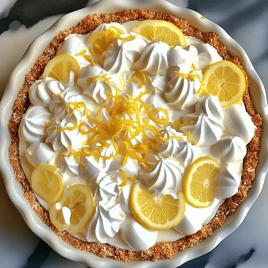 No-Bake Lemon Icebox Pie Simple and Refreshing Treat