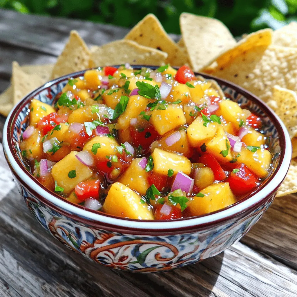 Peach Salsa Fresh and Flavorful Summer Delight
