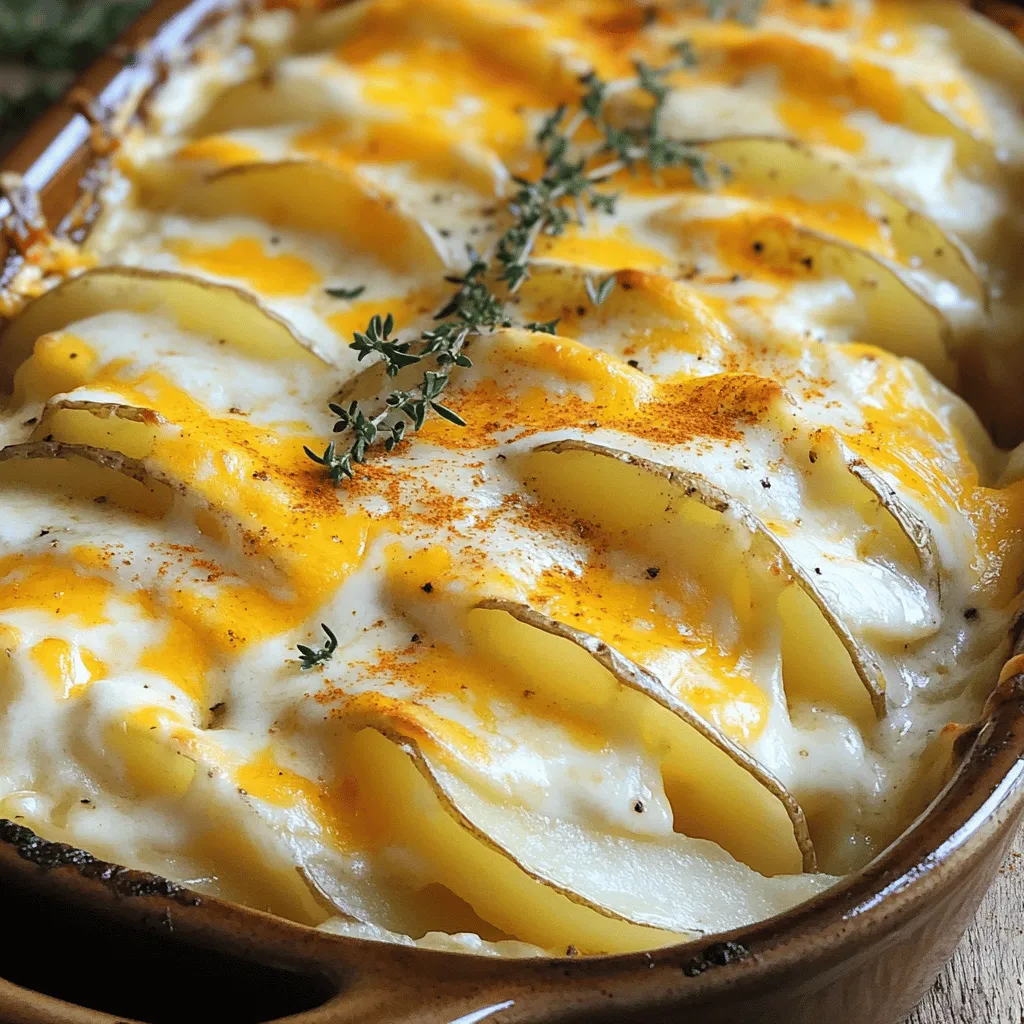 Cheesy Scalloped Potatoes Delightful and Simple Recipe