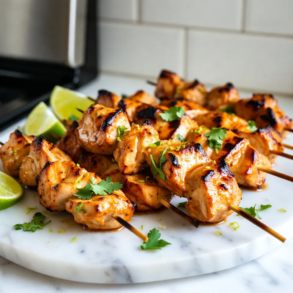 Coconut Lime Chicken Skewers Bright and Flavorful Meal