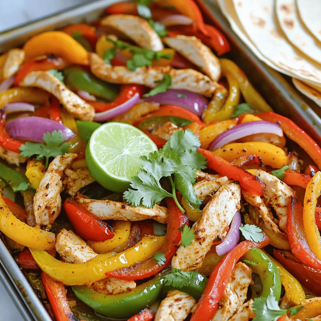 Sheet Pan Fajitas Flavorful and Easy Dinner Idea