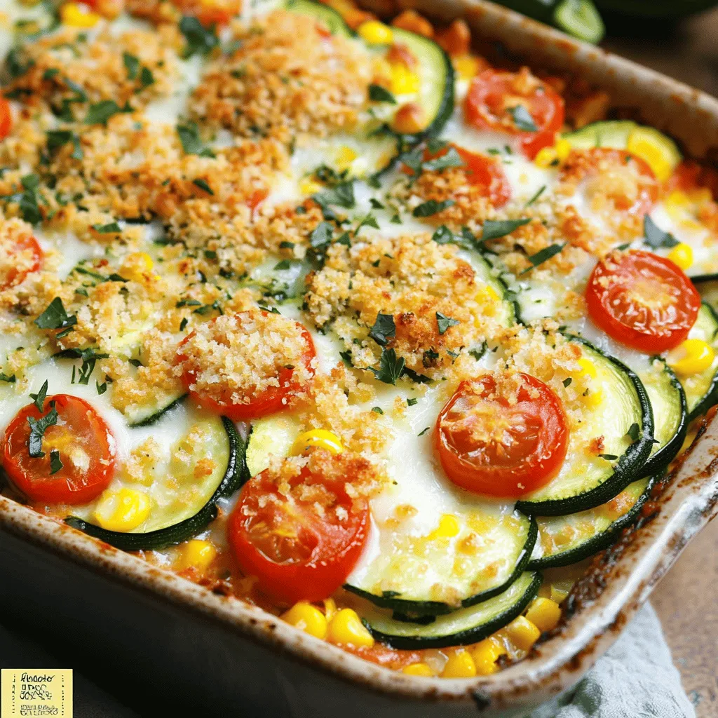 Easy Zucchini Casserole Flavorful and Simple Dish