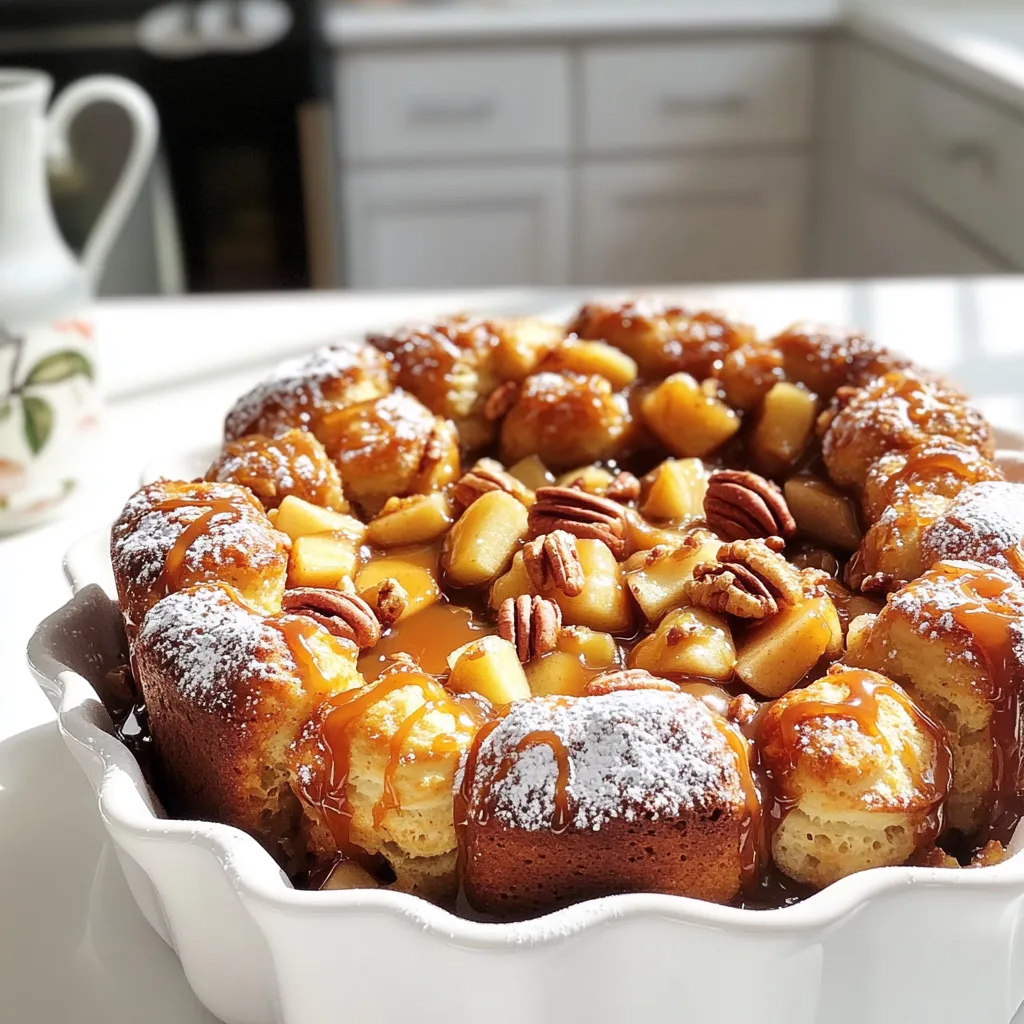 Caramel Apple Monkey Bread Delightful and Easy Recipe