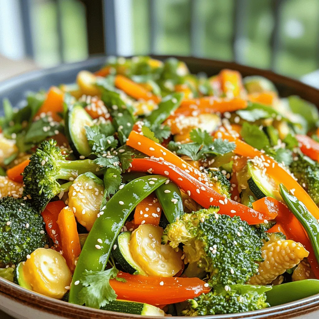 Vegetable Stir Fry Simple and Flavorful Recipe Guide