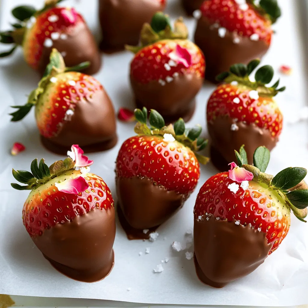 Chocolate Dipped Strawberries Delightful Dessert Recipe