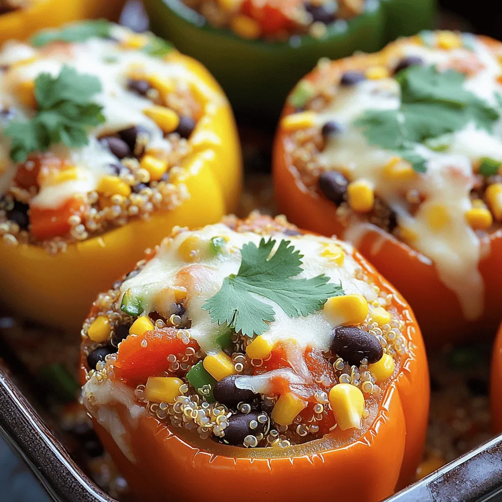 Stuffed Bell Peppers with Quinoa Flavorful Recipe