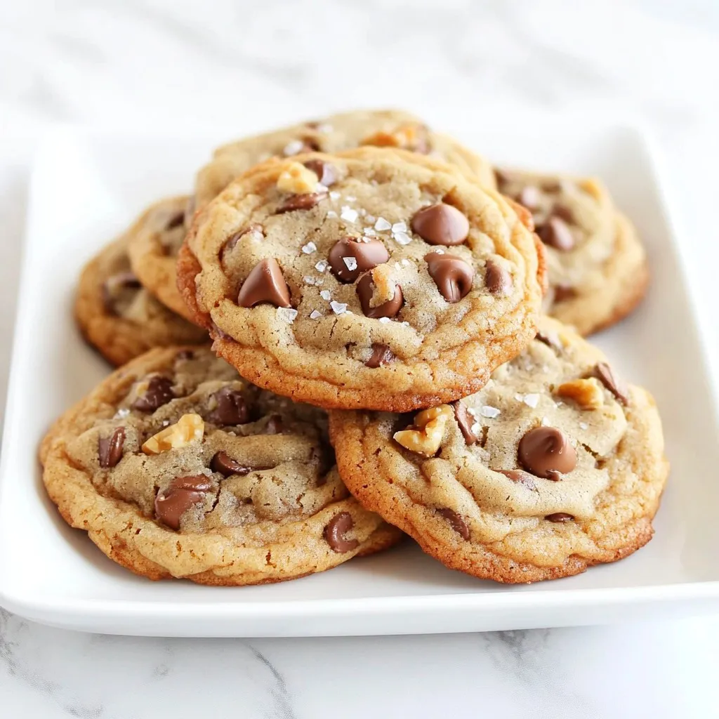 Bakery-Style Chocolate Chip Cookies Irresistible Treat