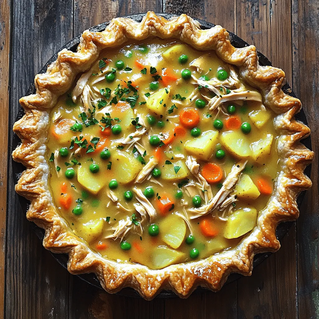 Classic Chicken Pot Pie Comfort Food Delight
