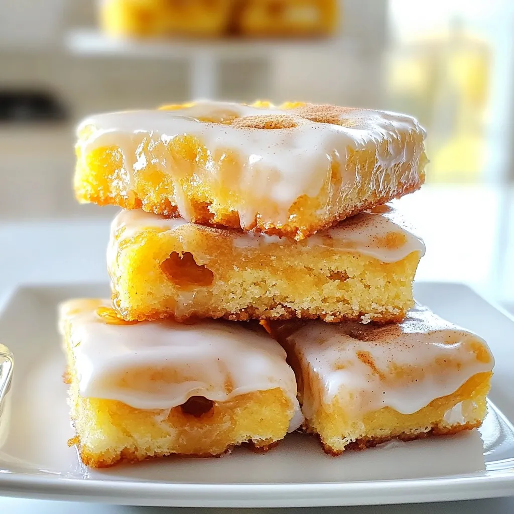 Maple Donut Bars Delicious and Simple Dessert Recipe