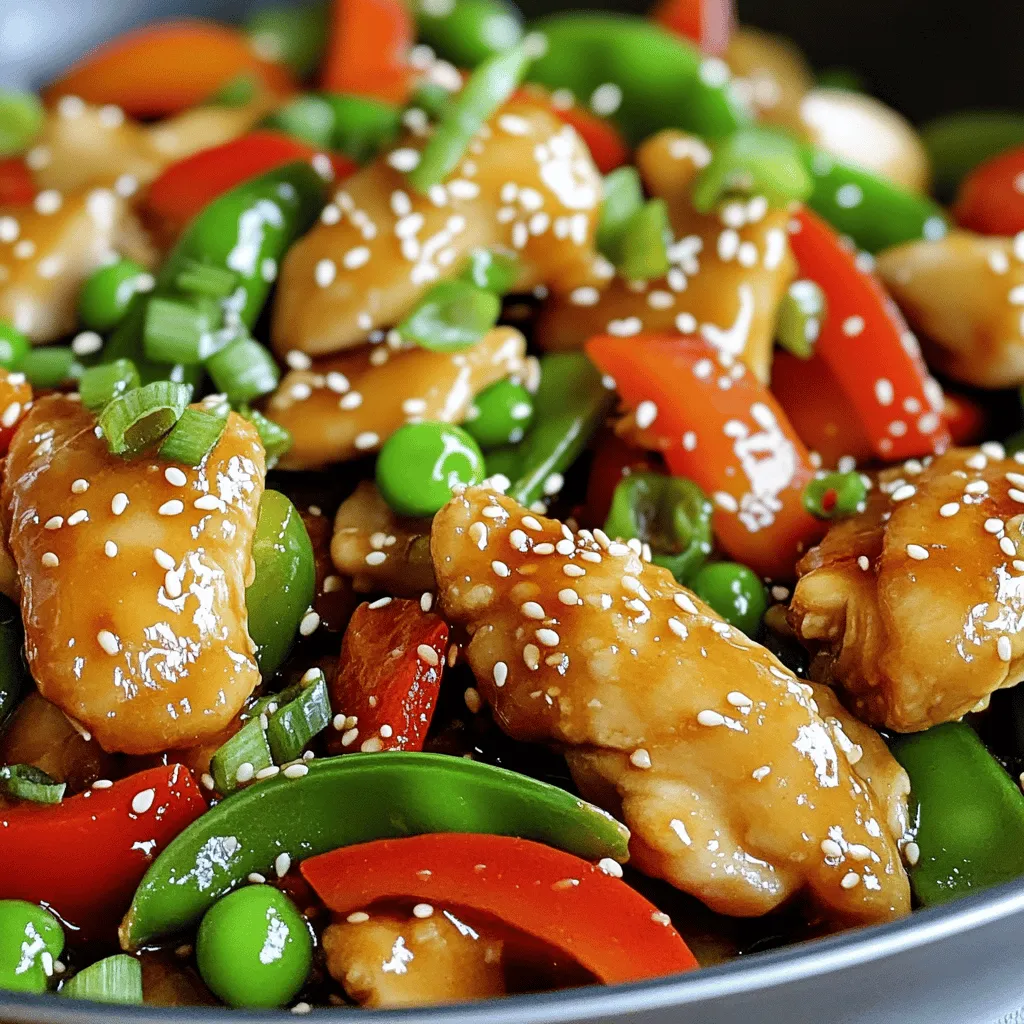 Honey Garlic Chicken Stir-Fry Quick and Tasty Meal