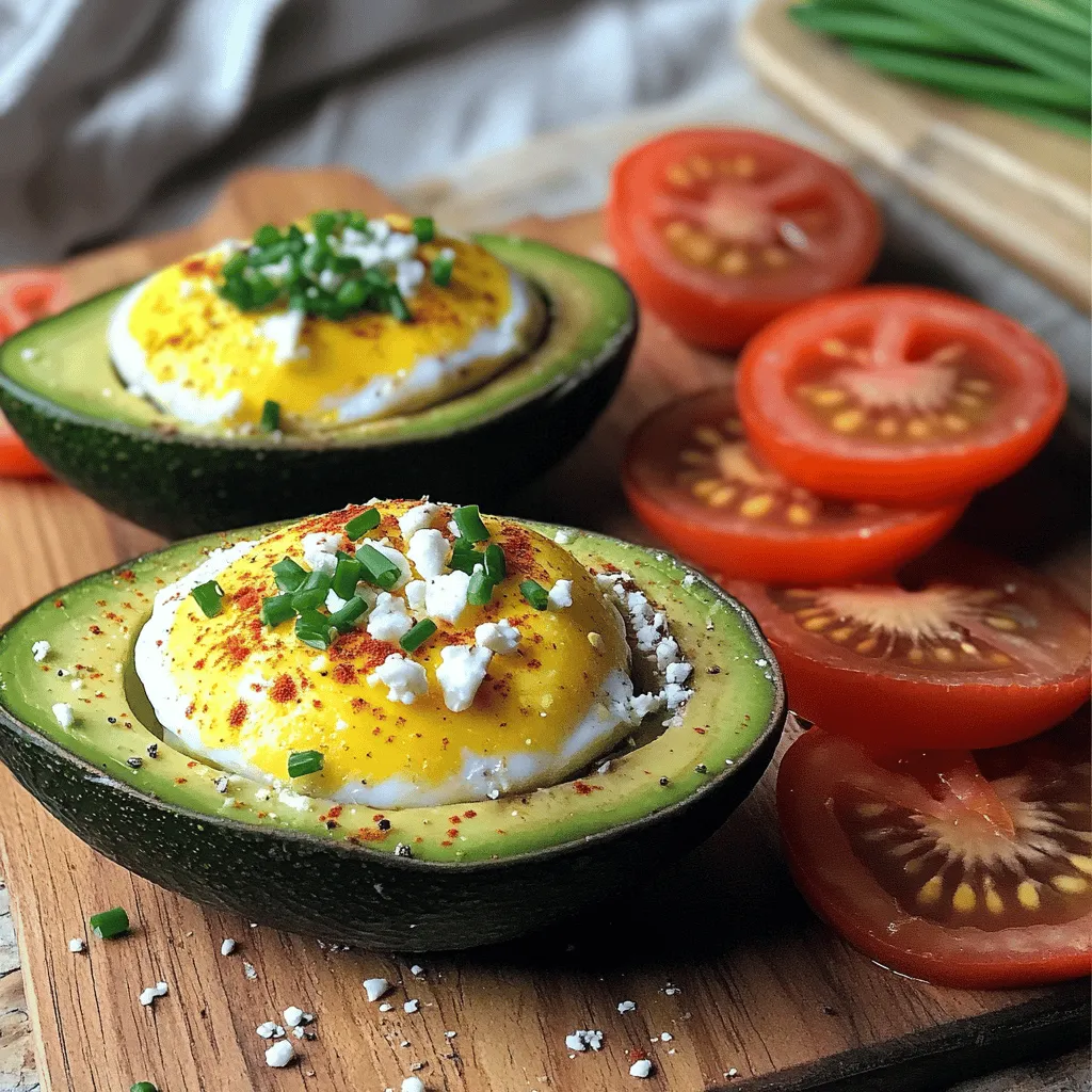 Baked Avocado Eggs Simple and Tasty Recipe