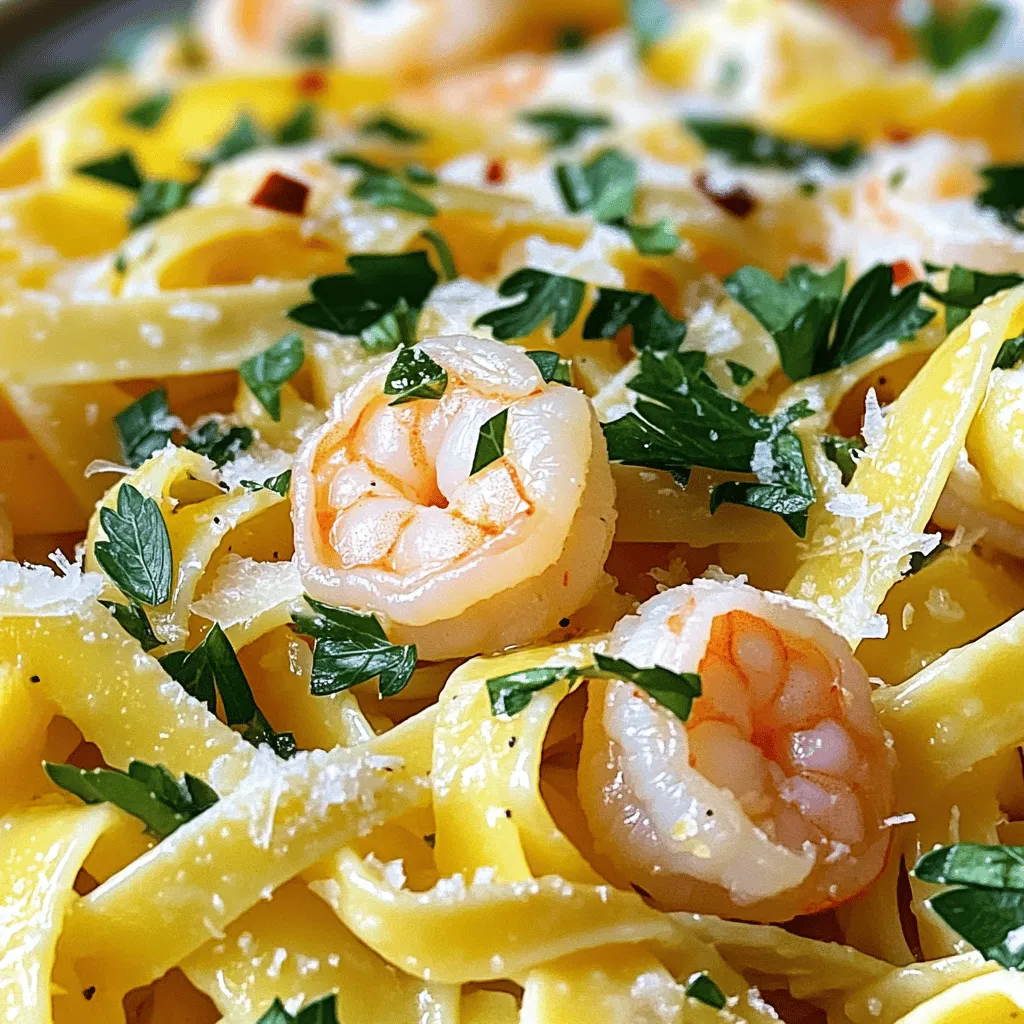 Zesty Lemon Garlic Shrimp Pasta Delightful Recipe