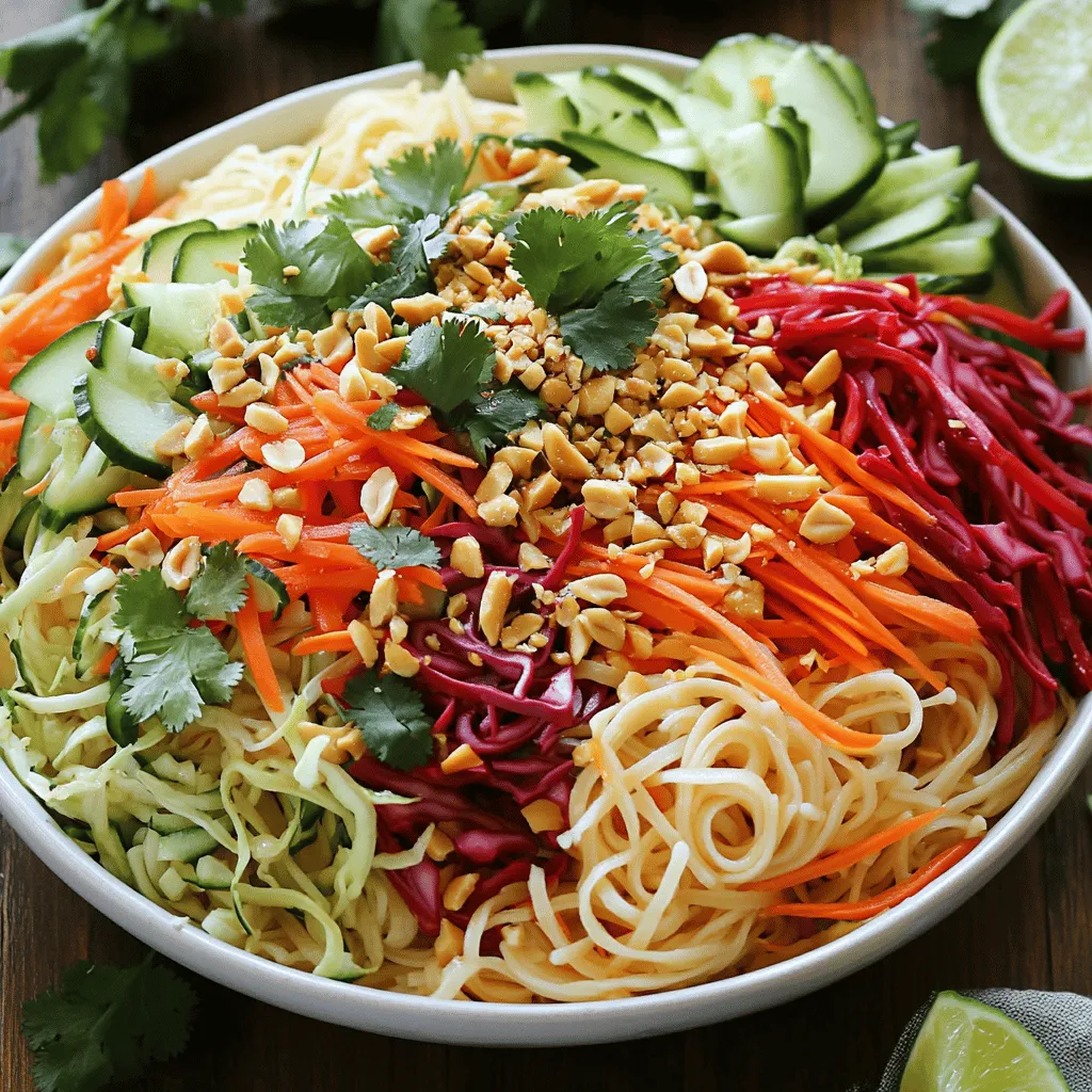 Spicy Thai Noodle Salad Simple and Flavorful Delight
