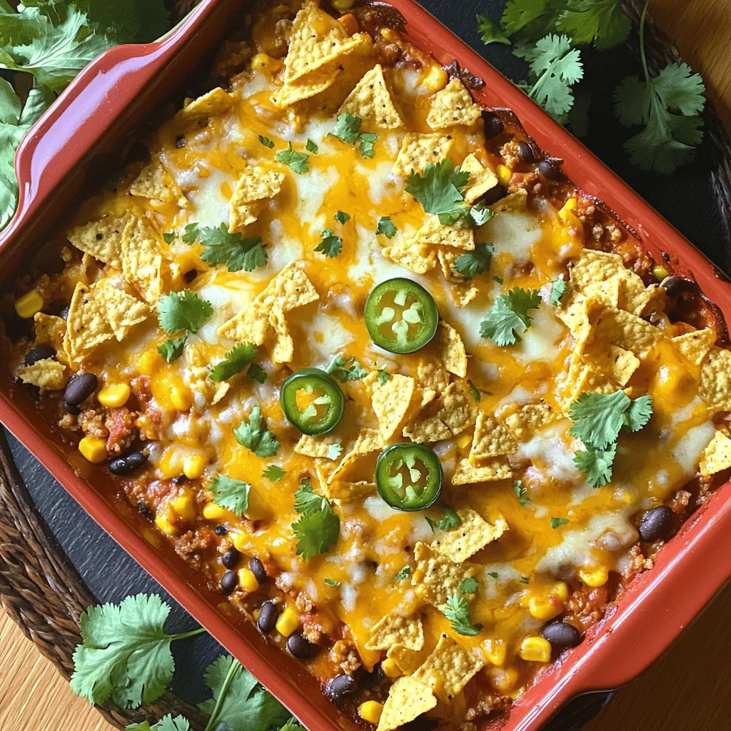 Easy Taco Casserole Simple Weeknight Meal Idea