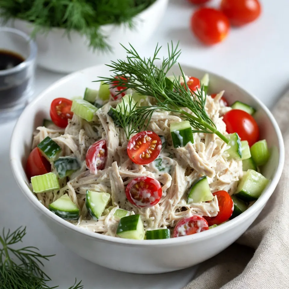 Greek Yogurt Chicken Salad Quick and Fresh Meal