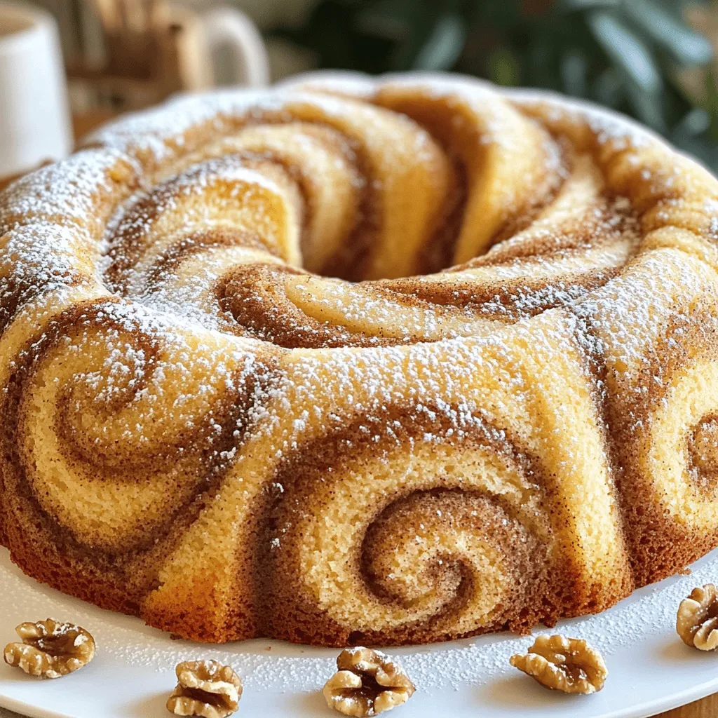 Cinnamon Swirl Bundt Cake Irresistible and Easy Recipe