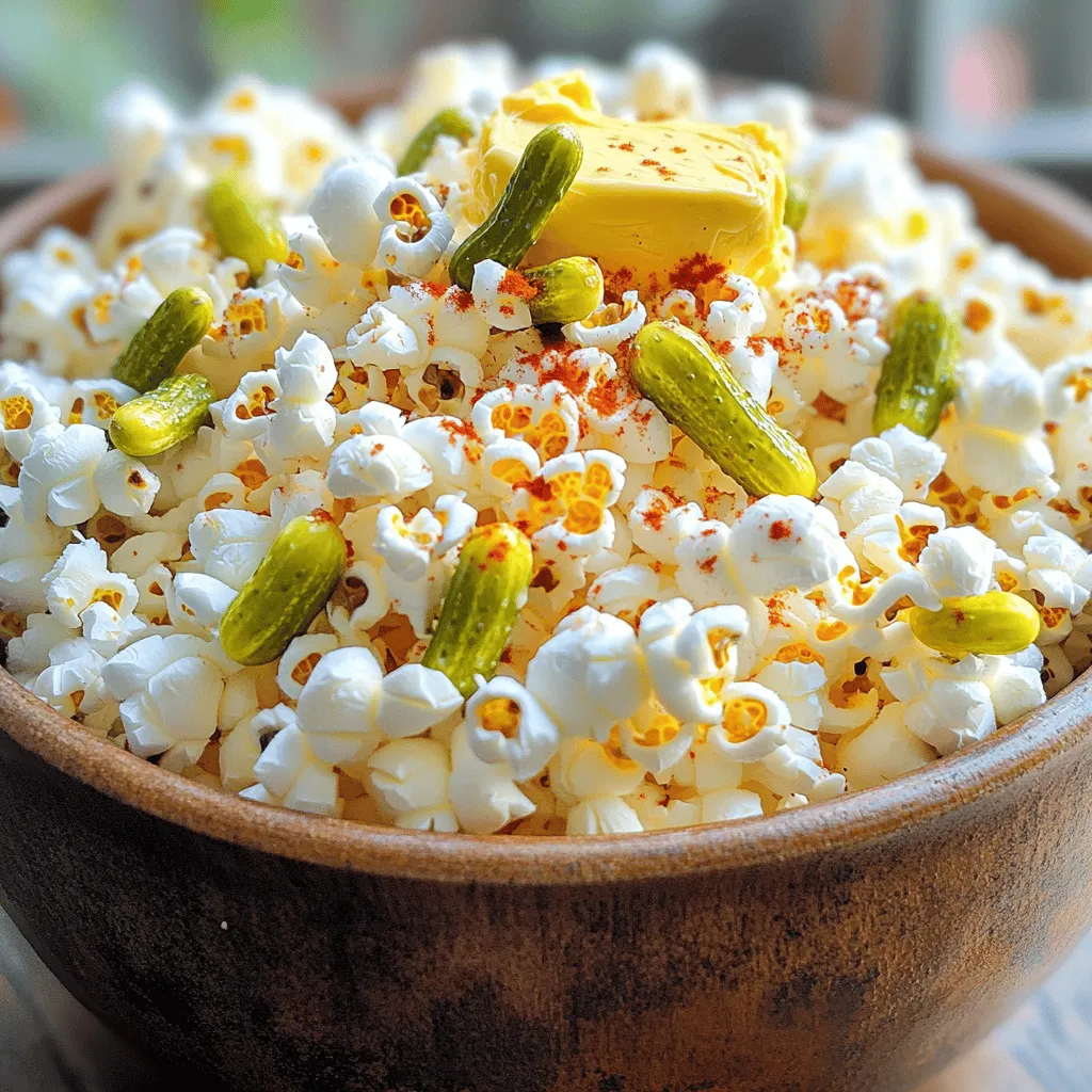 Sweet Heat Pickle Popcorn Irresistible Flavor Boost