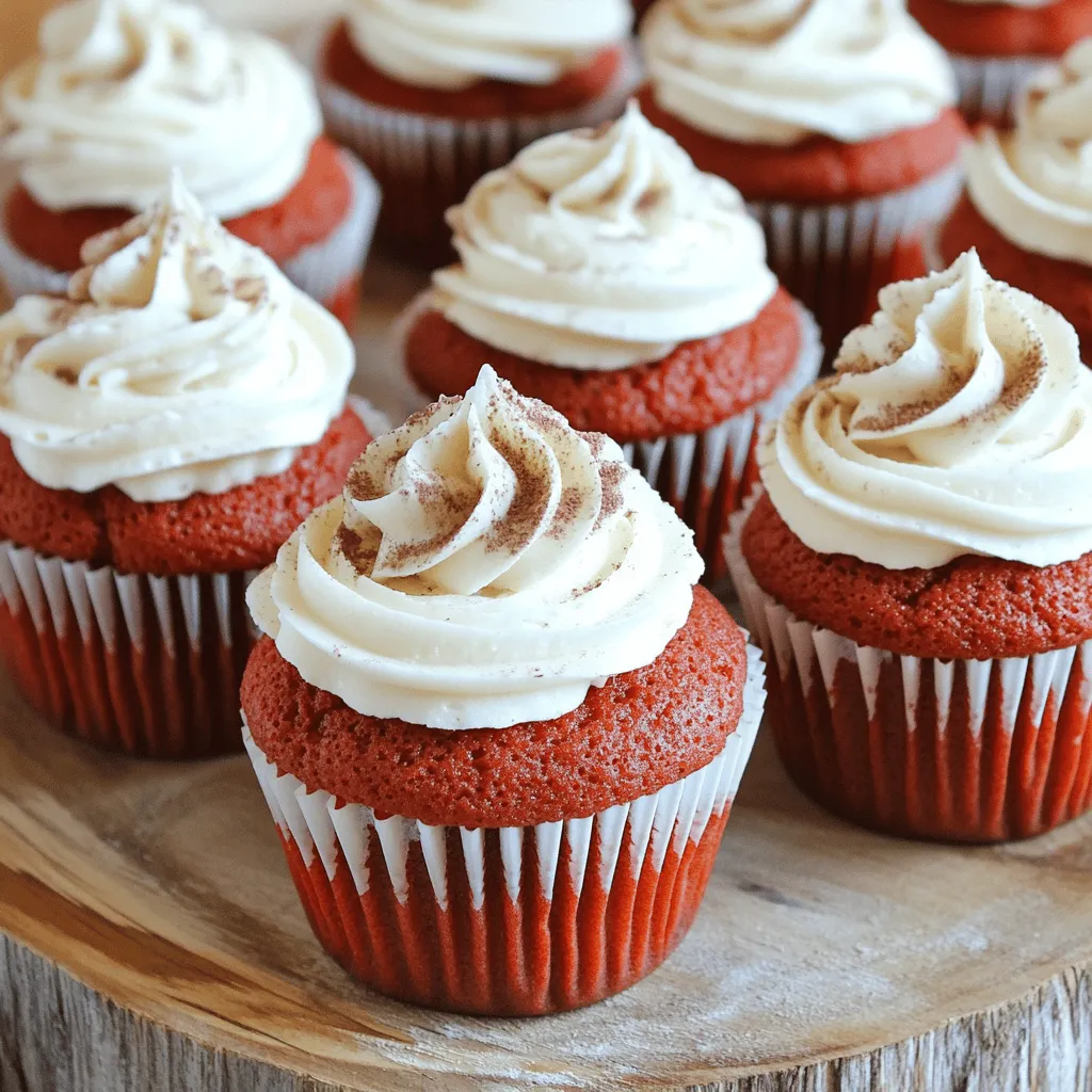Classic Red Velvet Cupcakes Irresistibly Delicious Treat