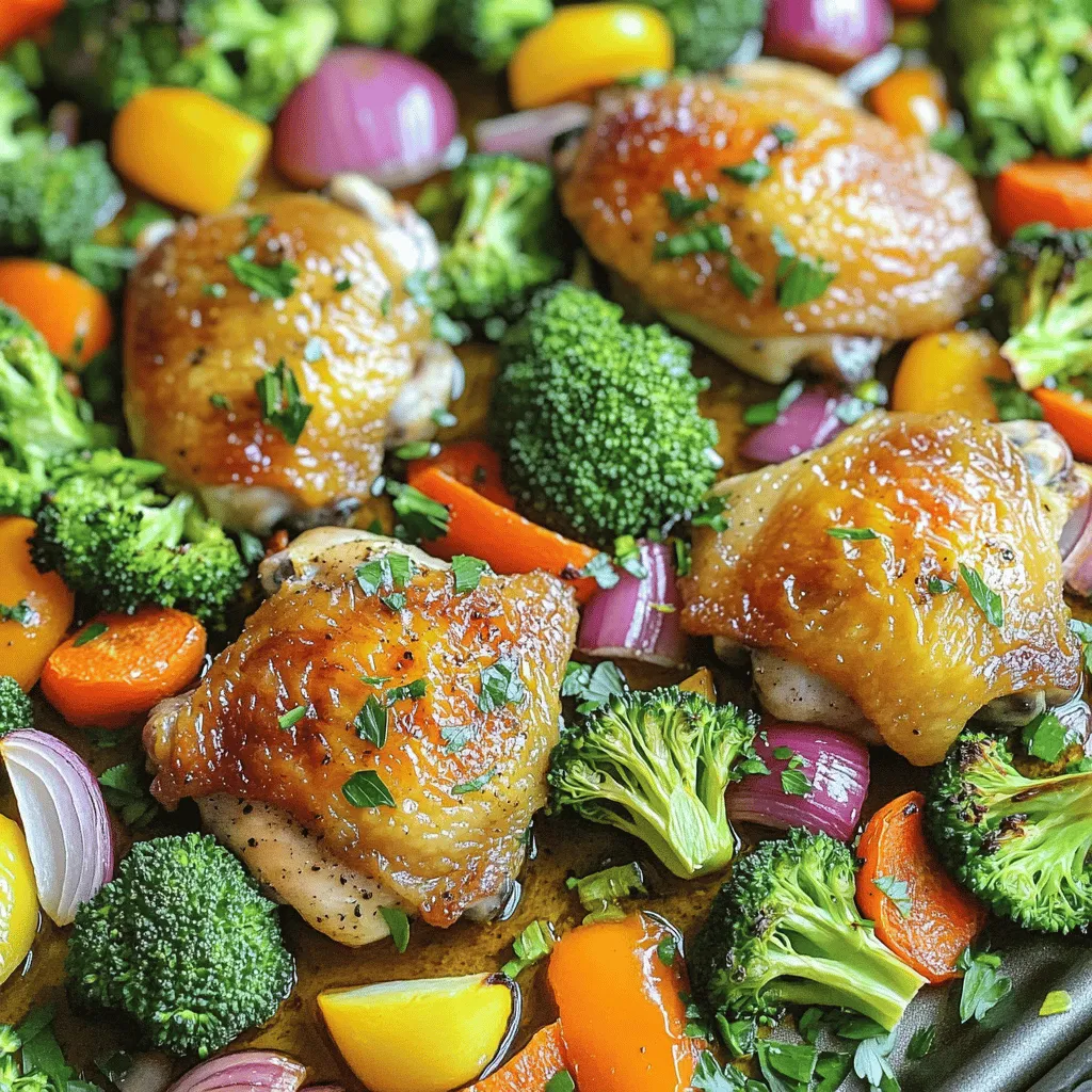 Sheet Pan Chicken and Veggies Tasty Weeknight Meal