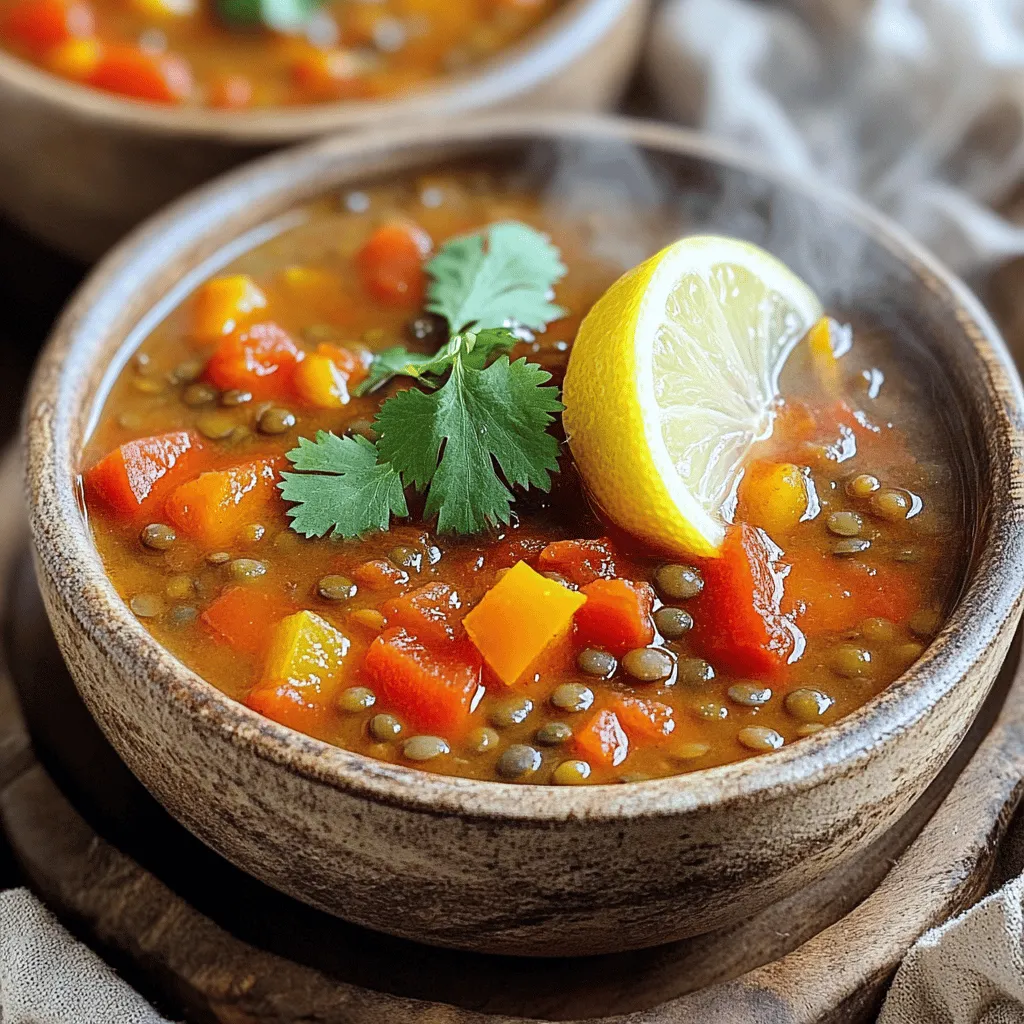 Spicy Lentil Soup Flavorful and Comforting Recipe