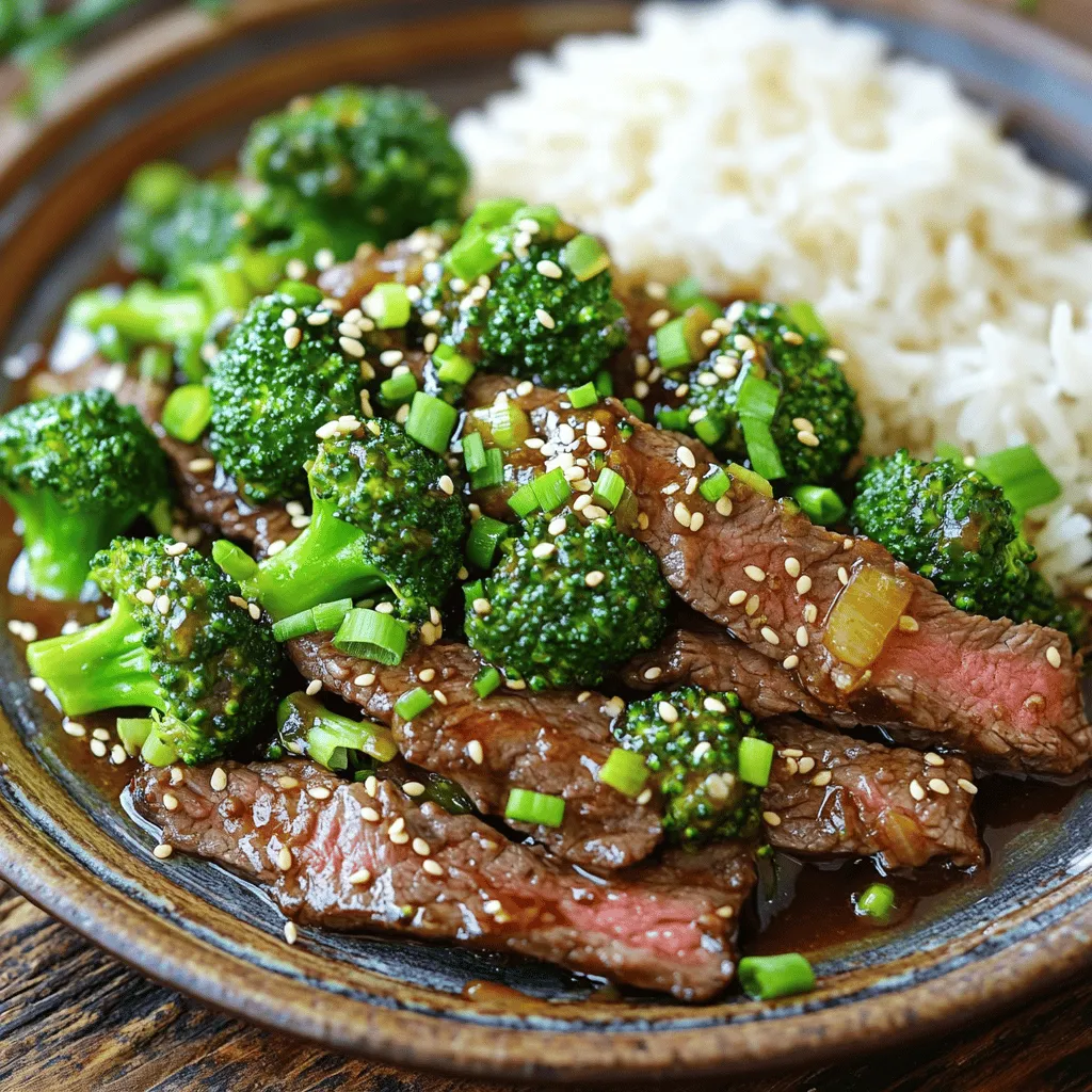 Easy Beef and Broccoli Savory Weeknight Recipe