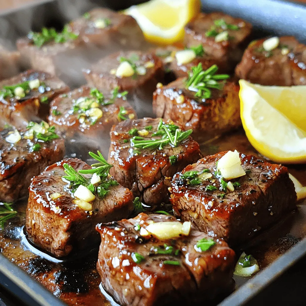 Garlic Butter Steak Bites Savory and Flavorful Dish