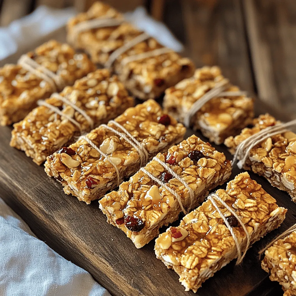 Nutty Granola Bars Easy and Healthy Recipe Guide