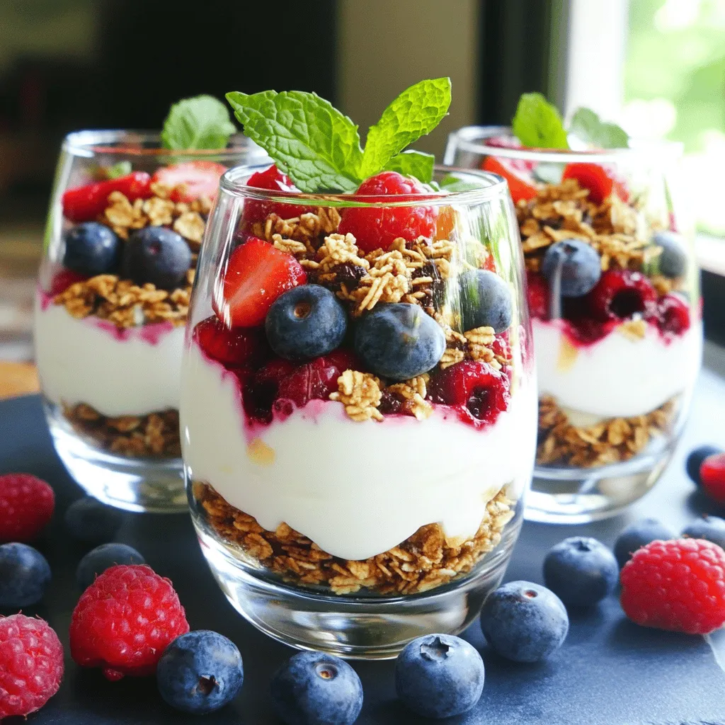 Healthy Greek Yogurt Parfait Easy Layered Delight