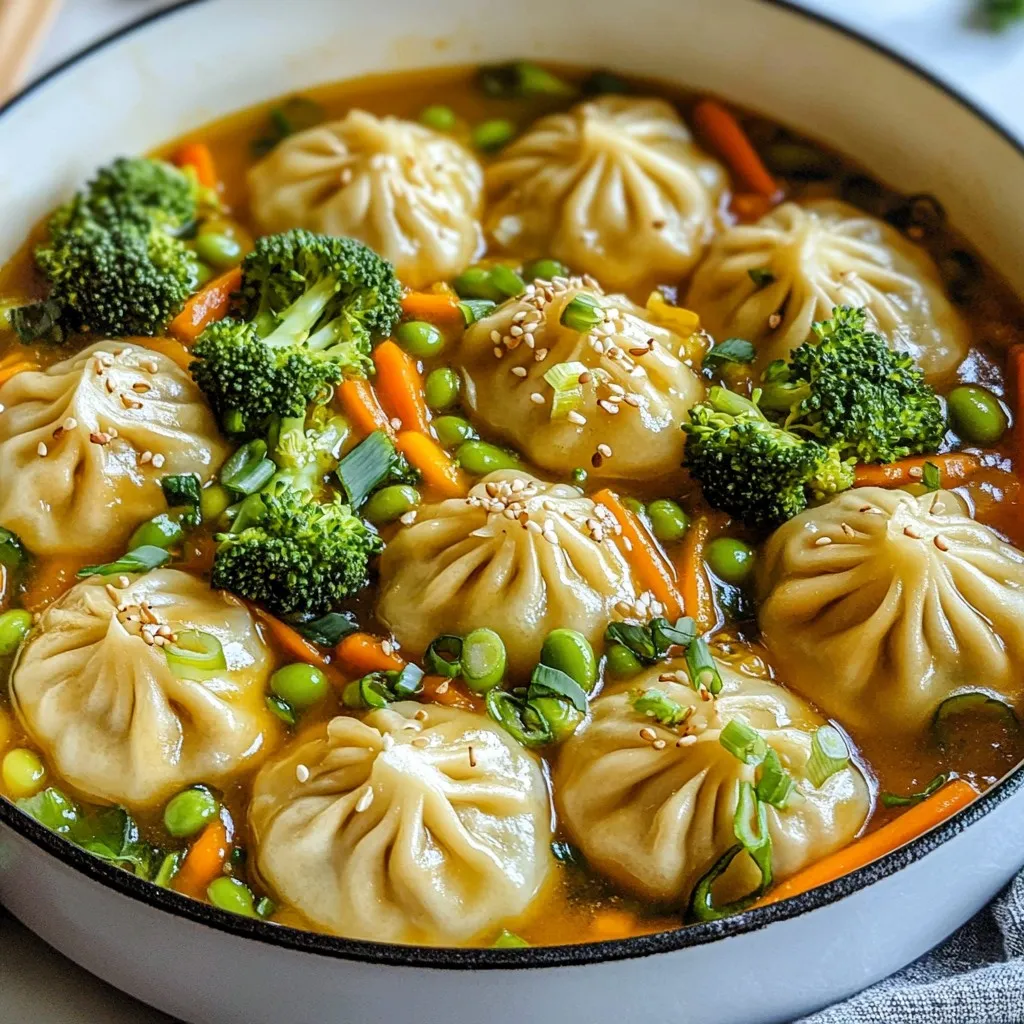 One-Pan Viral Dumpling Bake Delight for Dinner