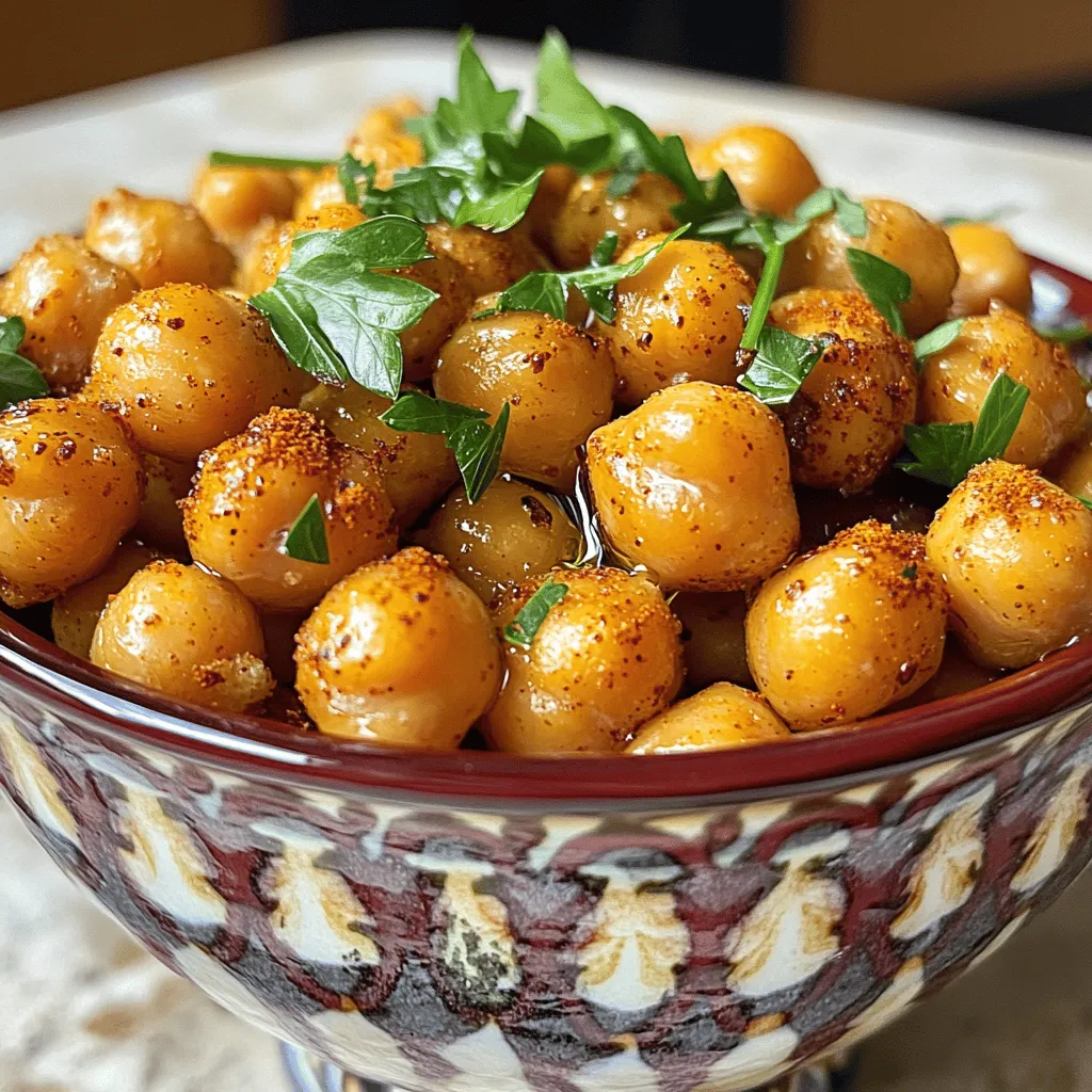 Crispy Roasted Chickpeas Flavorful Snack to Savor