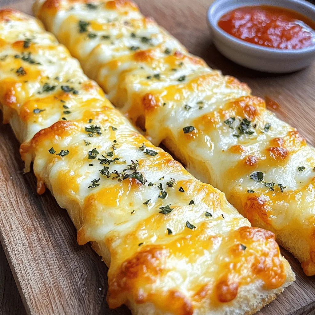 Cheesy Garlic Breadsticks Irresistible Flavor Boost