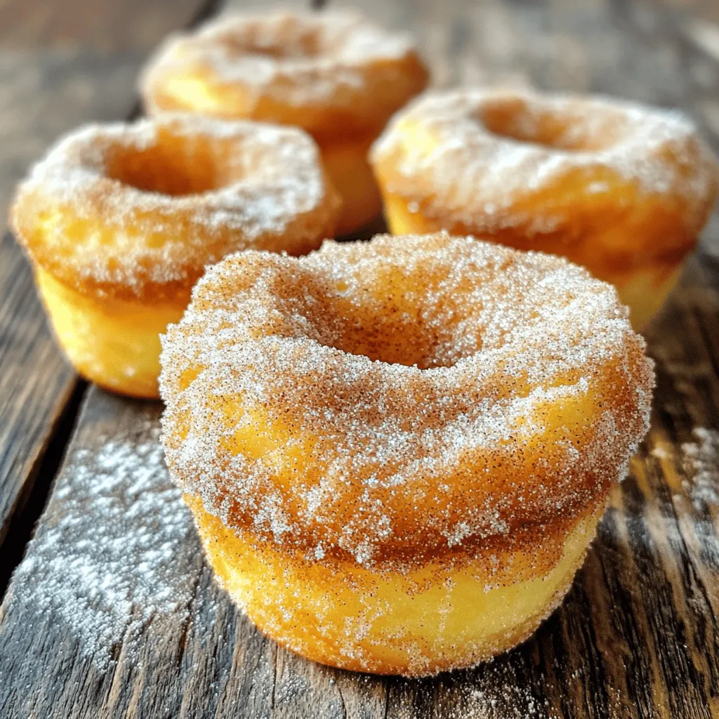 Cinnamon Sugar Donut Muffins Tasty and Simple Treat