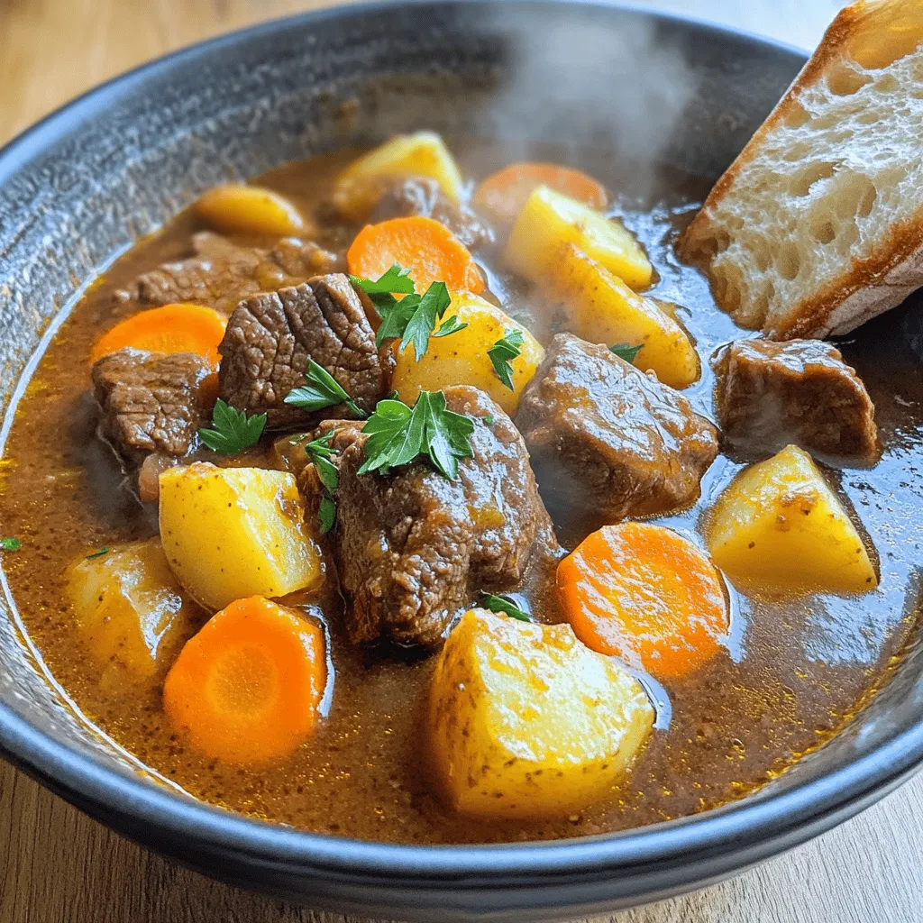 Instant Pot Beef Stew Hearty and Simple Meal