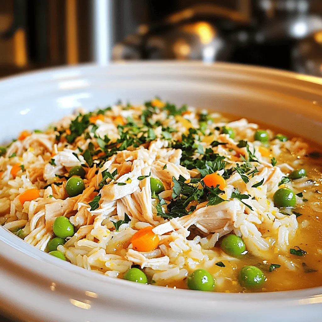 Crockpot Chicken and Rice Simple Flavorful Recipe