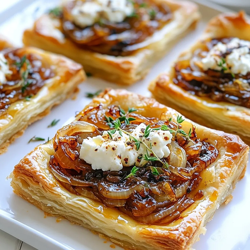 Caramelized Onion Goat Cheese Tart Flavorful Delight