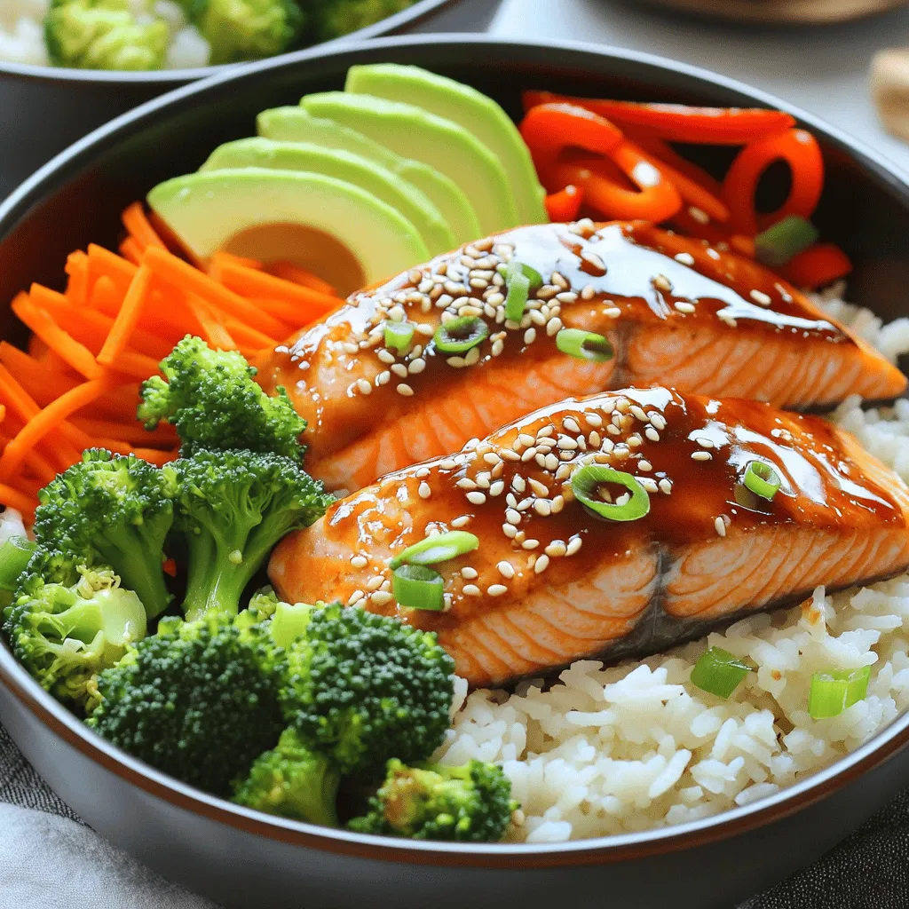 Teriyaki Salmon Bowls Flavorful and Simple Recipe