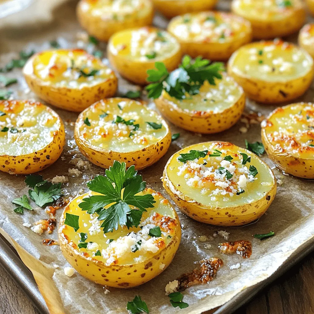 Crispy Garlic Parmesan Potatoes Flavorful Side Dish