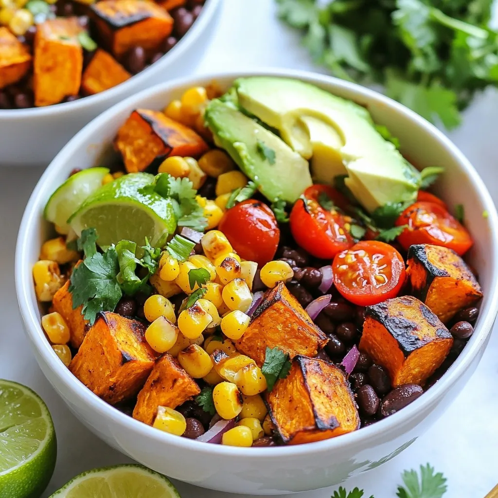 Sweet Potato Taco Bowls Flavorful and Simple Delight