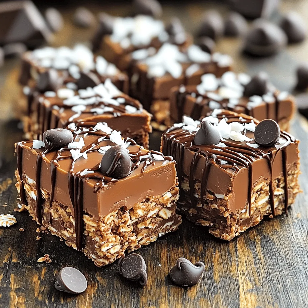 No-Bake Chocolate Oat Bars Simple and Healthy Treat