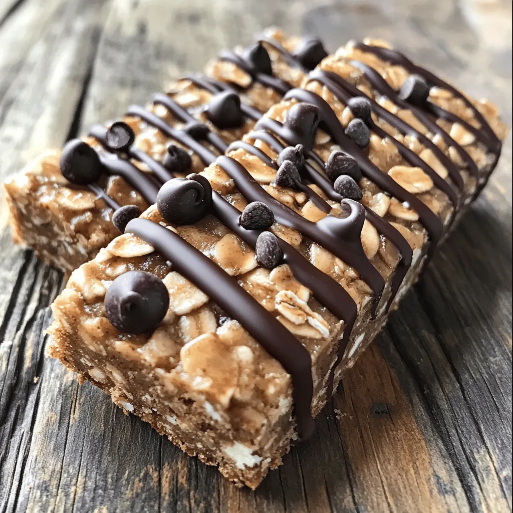 Mocha Chip Protein Bars Tasty and Energizing Snack
