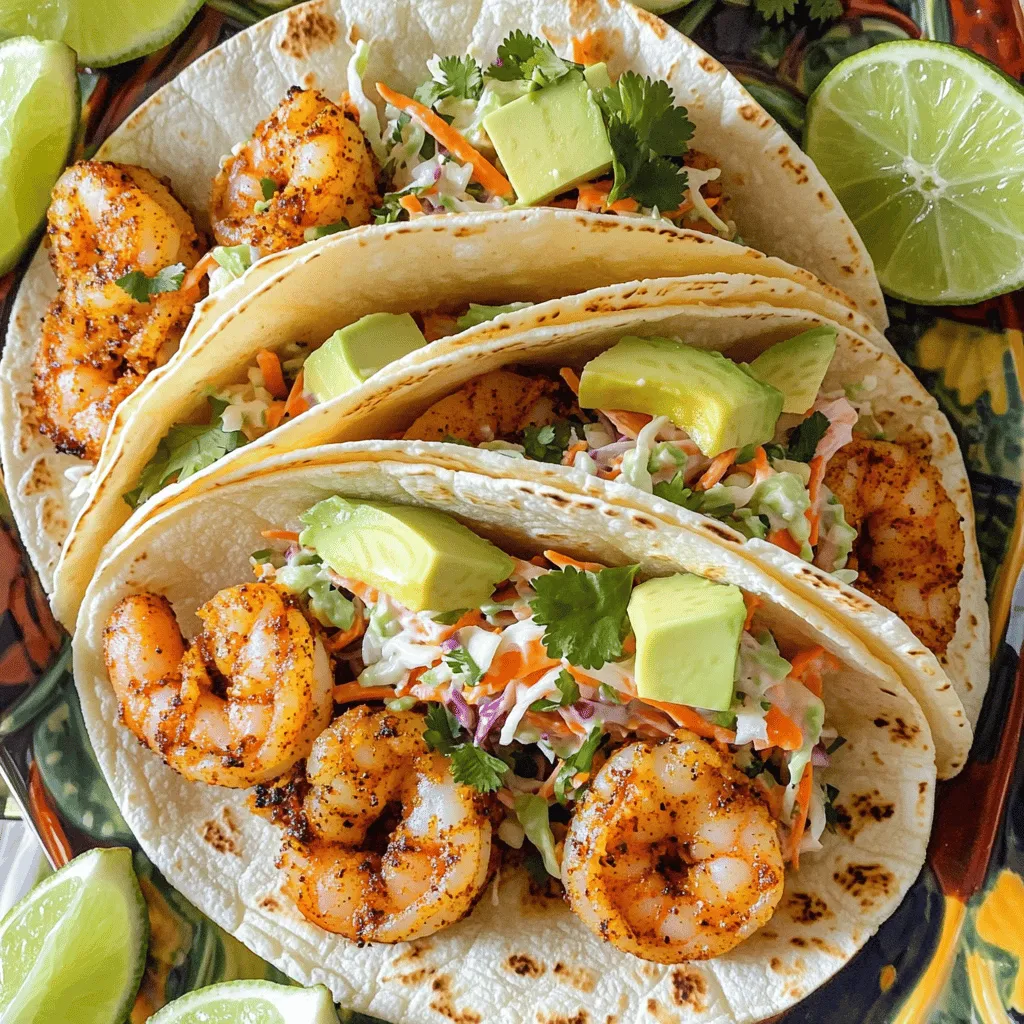 Spicy Cajun Shrimp Tacos Flavorful and Easy Recipe