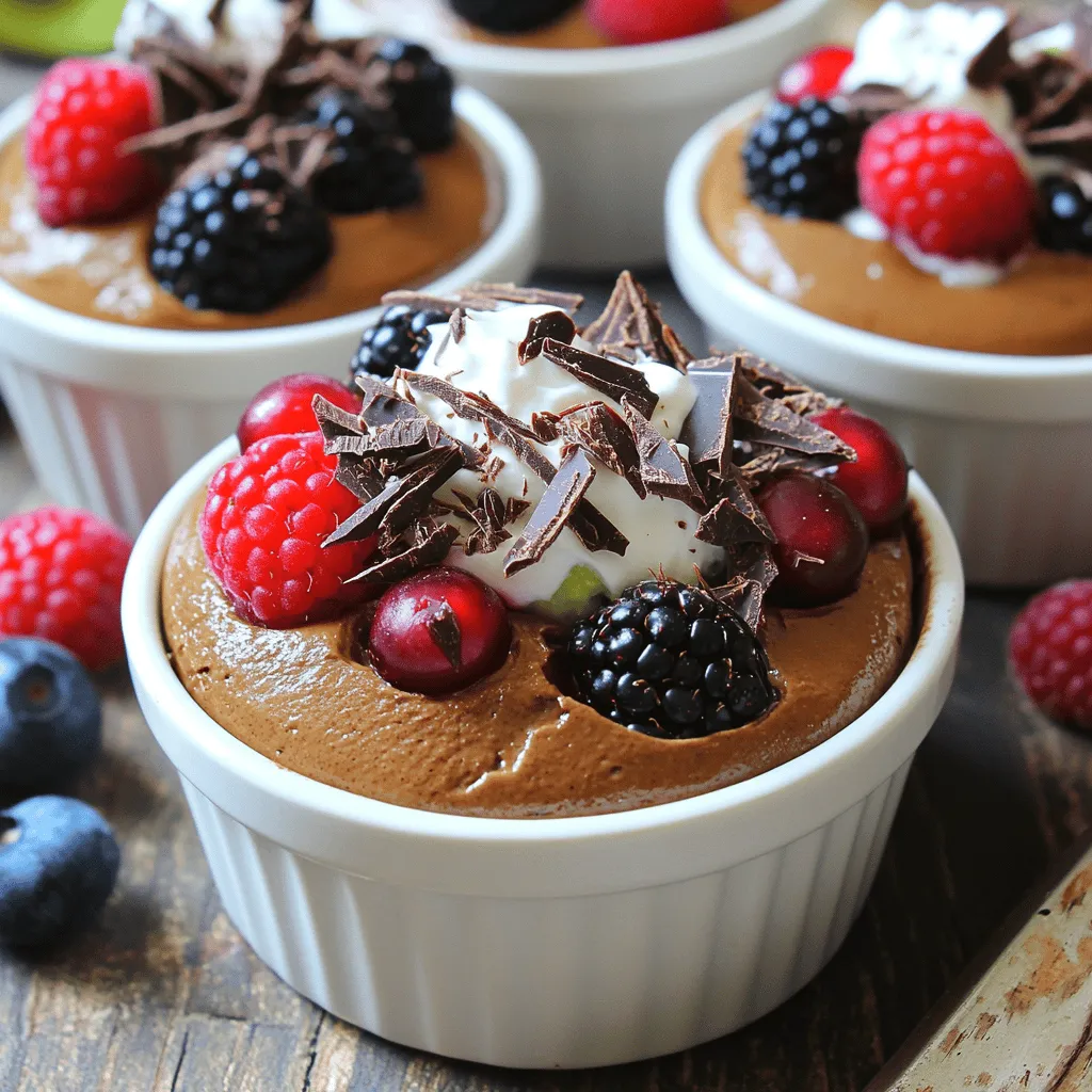 Chocolate Avocado Mousse Rich and Creamy Delight