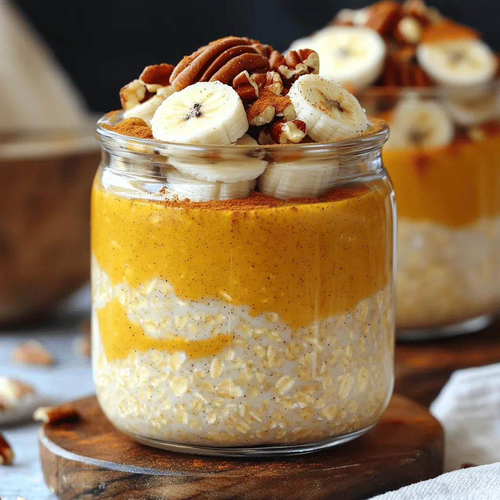 Pumpkin Spice Overnight Oats Simple and Tasty Recipe